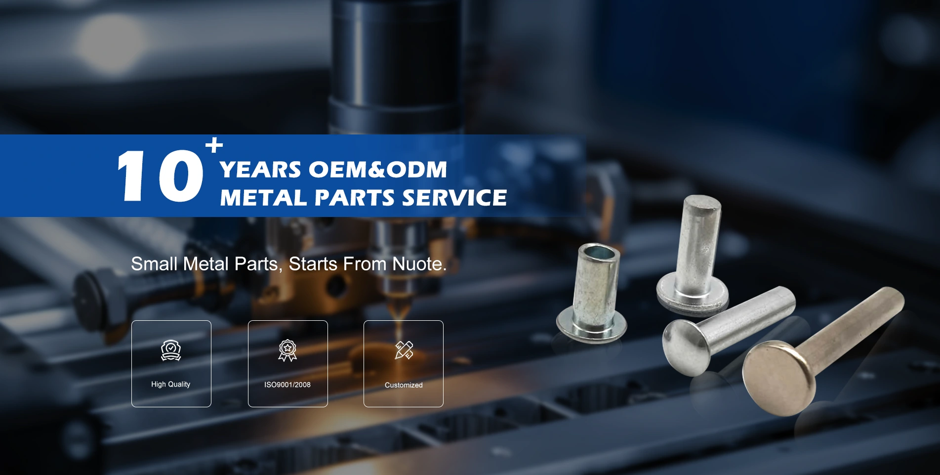 Hoogwaardige klinknagels