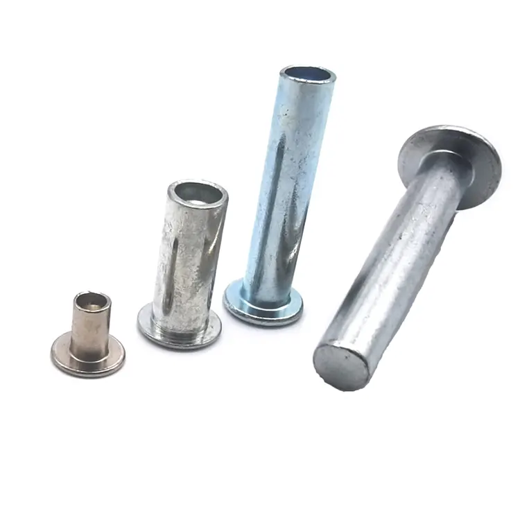 Klinknagels met platte kop