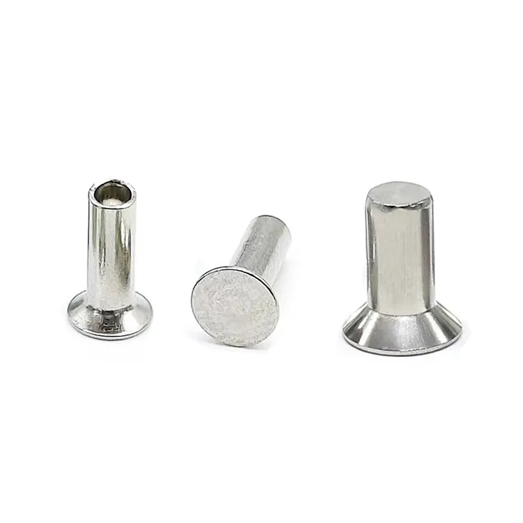 Roestvrijstalen klinknagels met verzonken kop